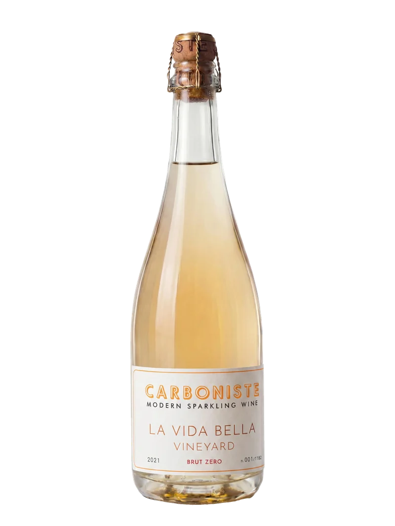 2021 La Vida Bella Vineyard Brut Zero - bottle